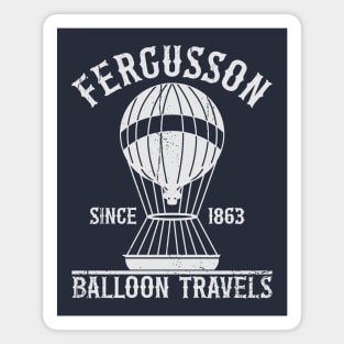 Fergusson Travels Magnet